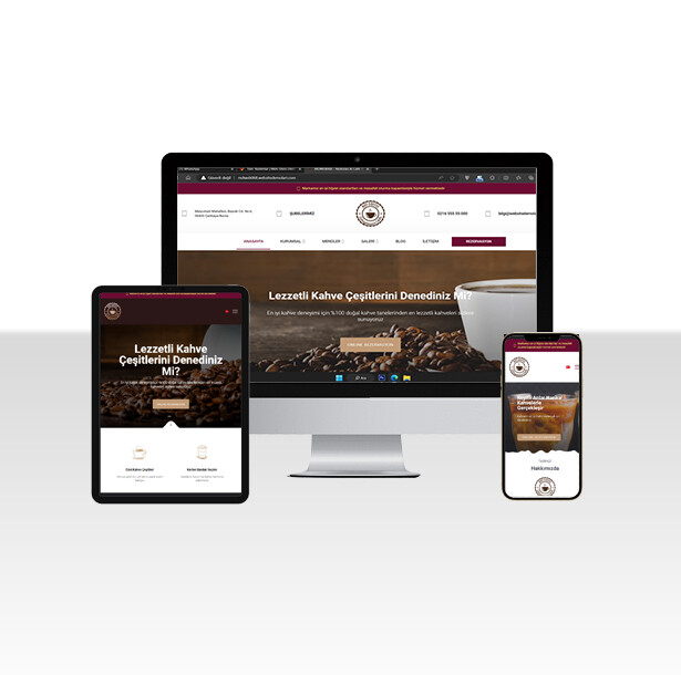 Cafe & Kahve Salonu Sitesi Chole - (WEN068)