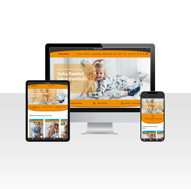 E-Ticaret Çocuk Giyim ve Oyuncak Satış Sitesi - Gag (WEN380)