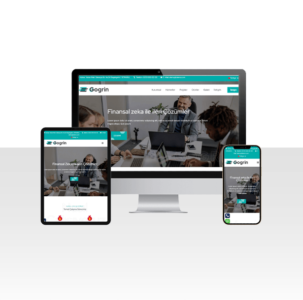 Genel Kurumsal Hazır Web Sitesi Paketi - Kolony  (WEN403)